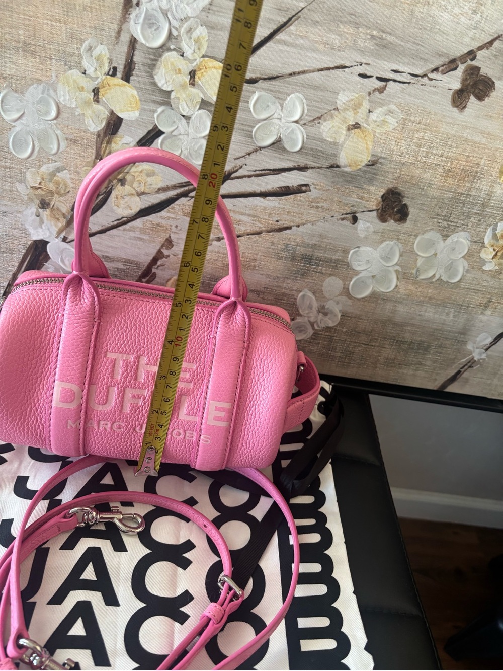 Marc Jacobs Pink The Duffle Mini Leather Satchel - Picture 10 of 14